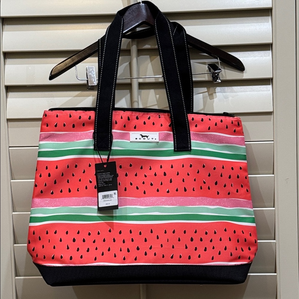 Scout Red and Green Watermelon Tote